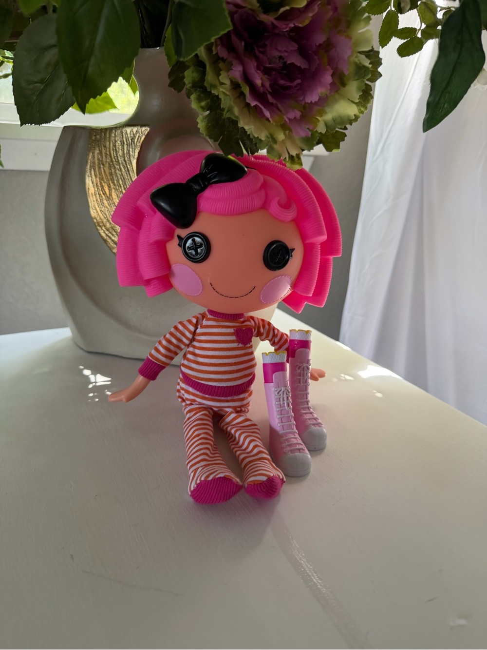 Lalaloopsy Crumbs Sugar Cookie full-size doll in pajamas